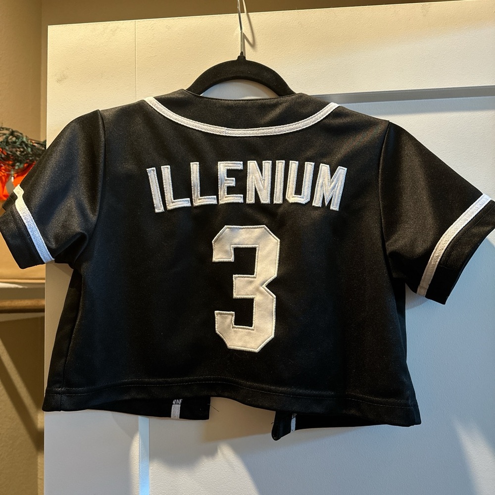 Kids Black Baseball Jersey
